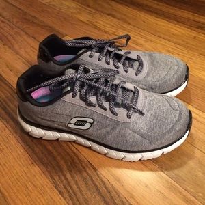 Sketchers gray stability gel memory foam size 7.5