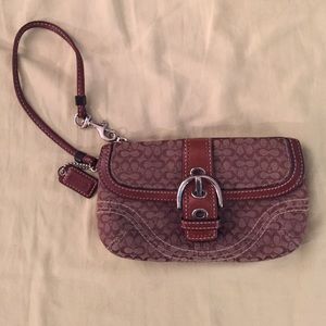 Coach wristlet
