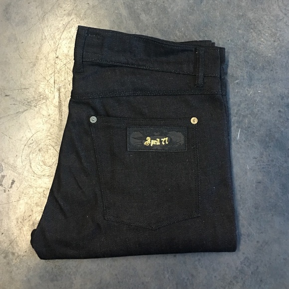 April 77 Black Denim Jeans