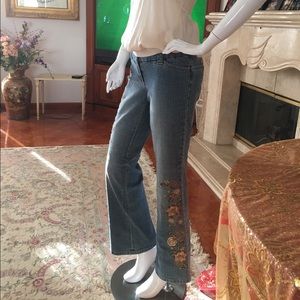 Petite beautiful boot cut ladies jeans