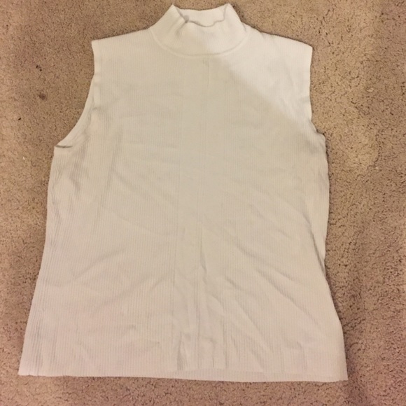 Vintage Tops - Sleeveless Turtleneck