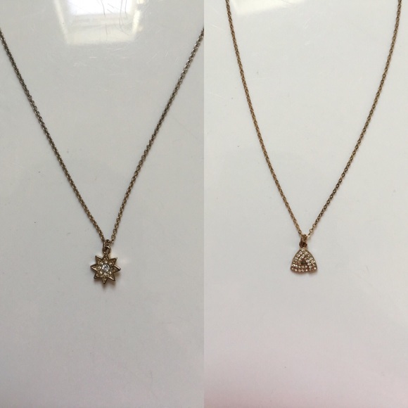 necklaces from Forever21!!<3