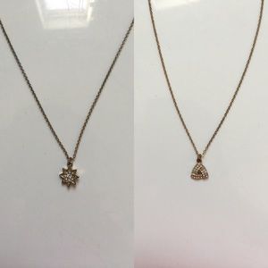 necklaces from Forever21!!<3