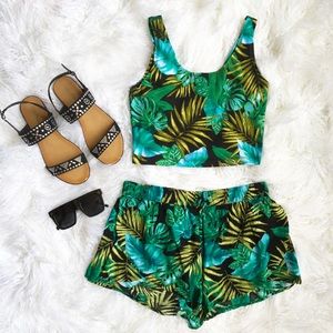 💗 Crop top & Short Set💗