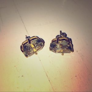 K A T E   S P A D E | Gray Oval Studs