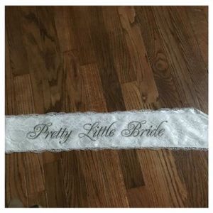 Bride sash