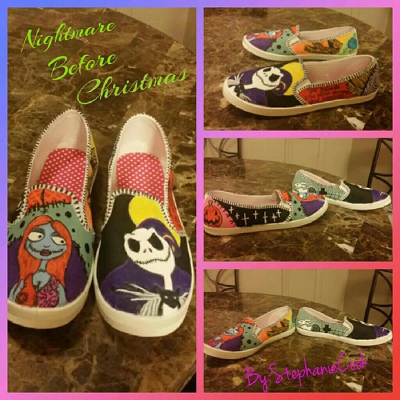 Nightmare Before Christmas Custom made shoe