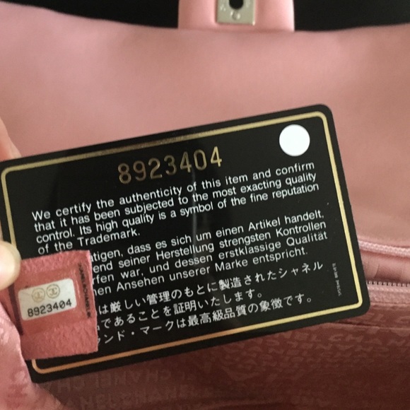 ❌sold❌Authentic Chanel lambskin flap - Picture 2 of 4