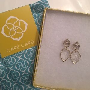 Kendra Scott Crackle Crystal Quincy Earrings