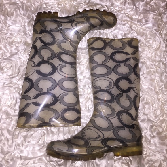 Coach Rainboots