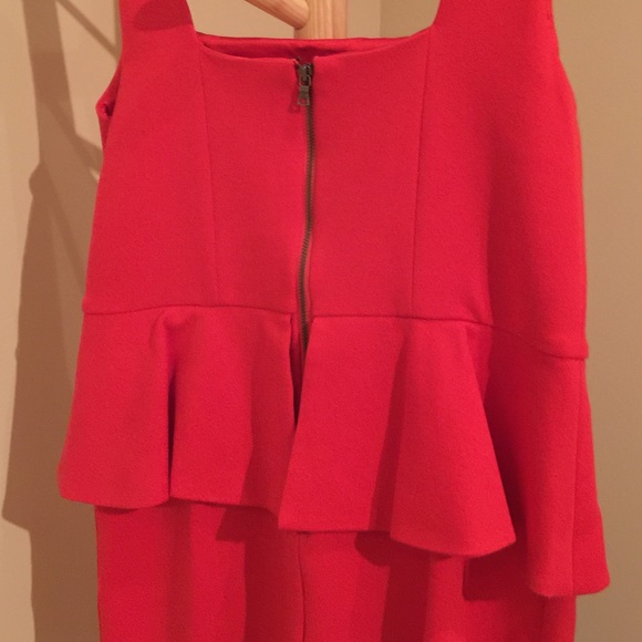Alice and Olivia Red Cocktail Dress - Picture 2 of 3
