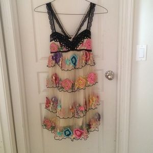 Gorgeous FREE PEOPLE Formal Floral Dress