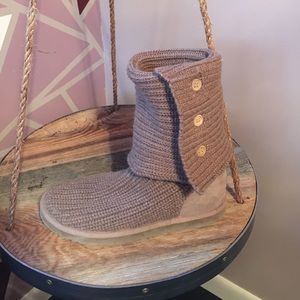 Knitted, Tan, Uggs