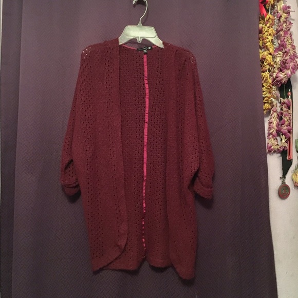 Cotton On Sweaters - Maroon cardigan