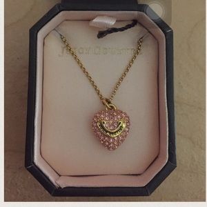 Juicy Couture heart necklace