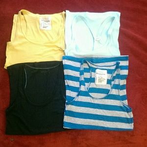 Lot of four tank tops