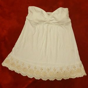 Classic Hollister strapless baby doll top