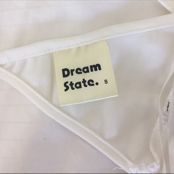 LF tie crochet crop top - Picture 3 of 3