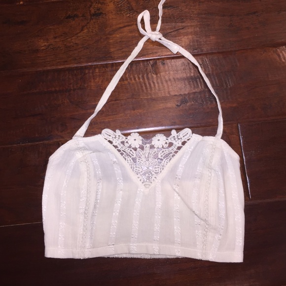 Urban Outfitters crochet crop top
