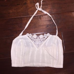 Urban Outfitters crochet crop top