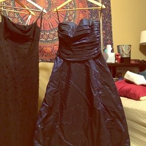 Navy Blue Ball Gown