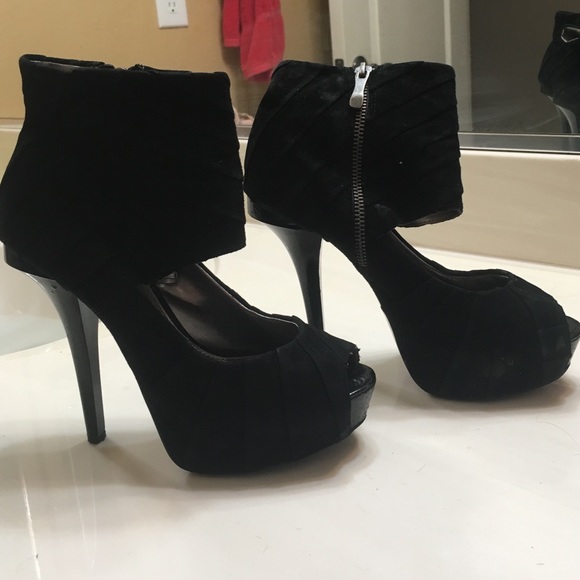 Bebe Black high heels