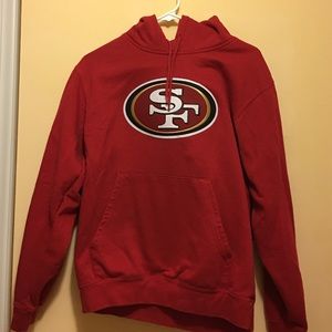 San Francisco 49ers NFL team apparel hoodie