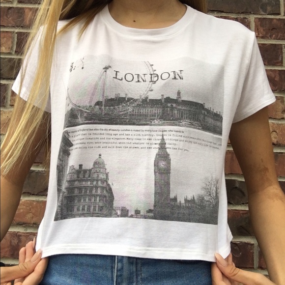 White cotton crop top