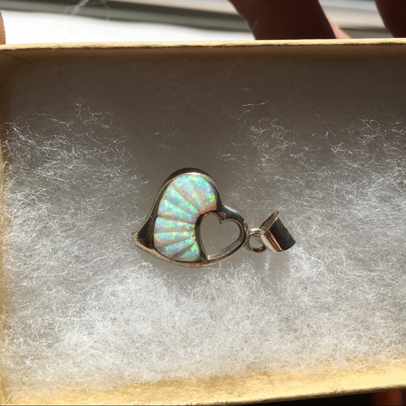 Opal heart