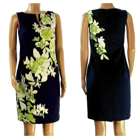 CHETTA B Designer Floral Dress (SMALL) SIZE 6 - Picture 1 of 1