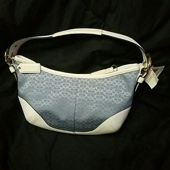 Coach Soho Small Signature Hobo Handbag w/ Tag