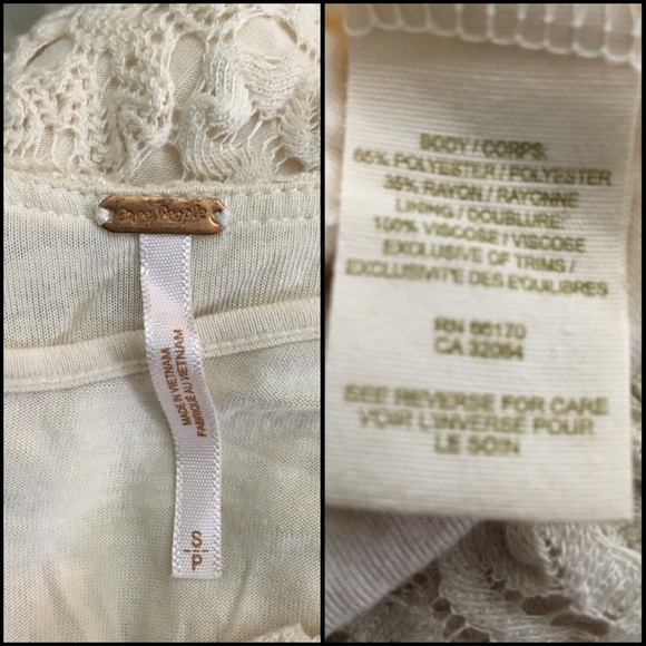 Free People Ivory Gypsy Lace Bodycon Dress - Picture 3 of 4