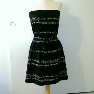 Strapless summer dress