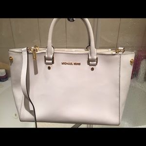 Michael Kors white purse