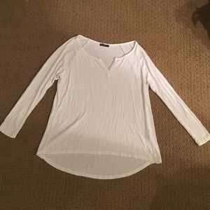 Brandy Melville basic white long sleeved