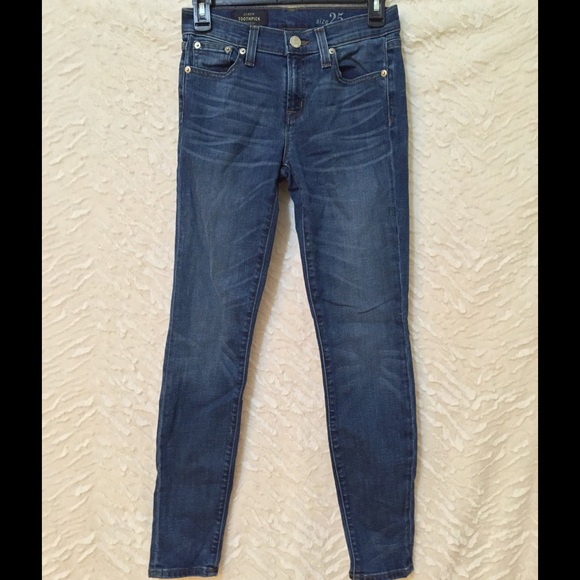 J. Crew Denim Toothpick Jeans