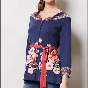Anthropologie Sparrow Burgeoning Cardigan, Medium