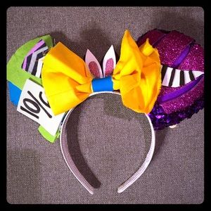 Alice in Wonderland-inspired ears