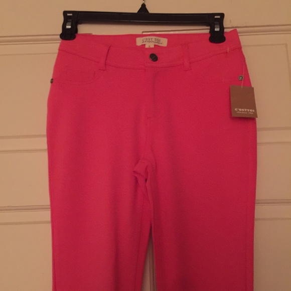 Pink Strech Pants