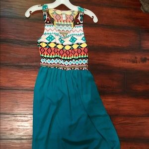Aztec Maxi Dress