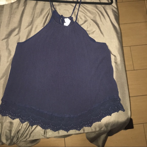 Navy blue shirt