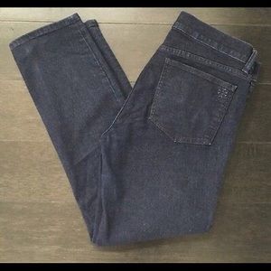 Tory Burch ankle skinny jeans