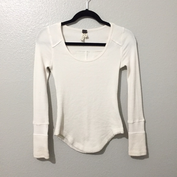 Free People Tops - Free People Newbie Thermal Sunny Valley Cuff