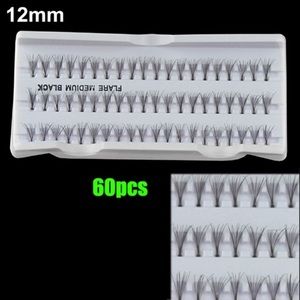 New 60pc 12mm individual lashes