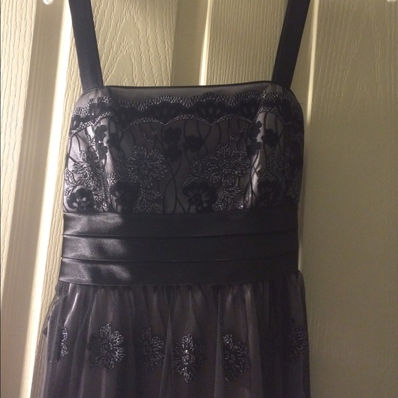 Black and Silver formal-ish dress