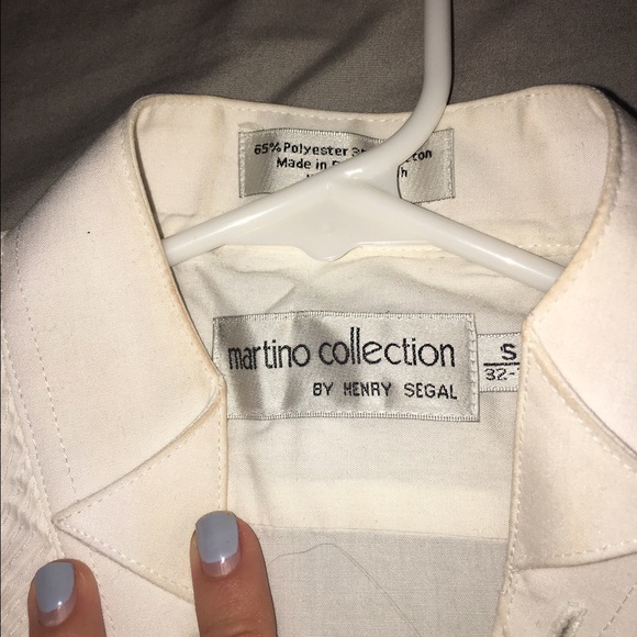 White tux shirt - Picture 2 of 3