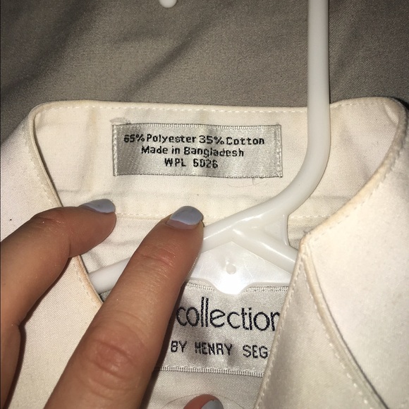 White tux shirt - Picture 3 of 3