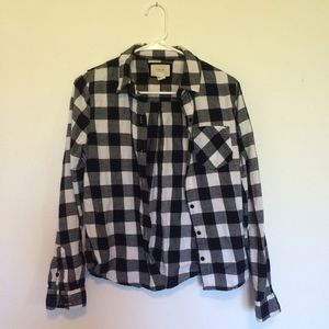 Black & White Flannel