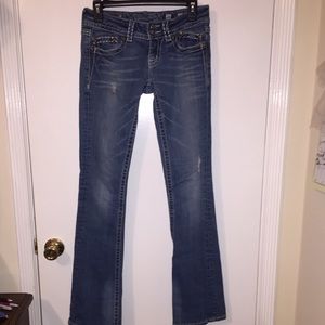 Miss Me jeans.  Boot cut. Size 26.