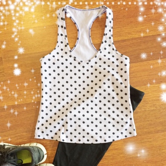 lululemon athletica Tops - Lululemon lavender dot running tank